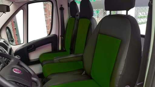 Чехлы для IVECO DAILY 2+1+4, тканевые, на 7 мест