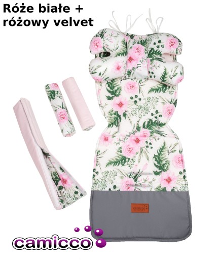 ДВУСТОРОННЯЯ ВСТАВКА ДЛЯ КОМПЛЕКТА ДЛЯ КОЛЯСКИ VELVET