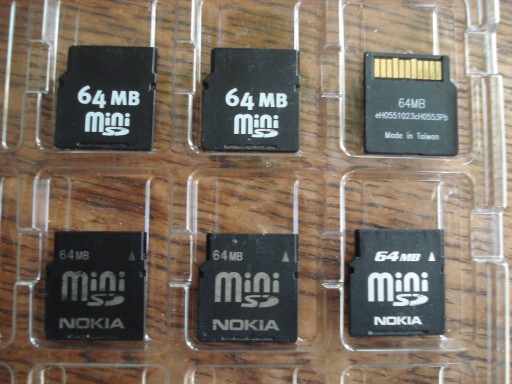мини SD-карта 64 МБ
