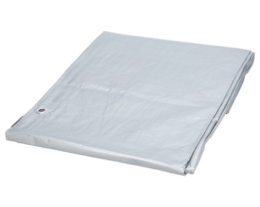 Plandeka SUPER MOCNA 10x12m (srebrna) 160g/m2