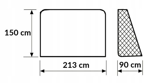 СЕТКА ФУТБОЛЬНЫХ ВОРОТ МЕТАЛЛИЧЕСКАЯ 213x150