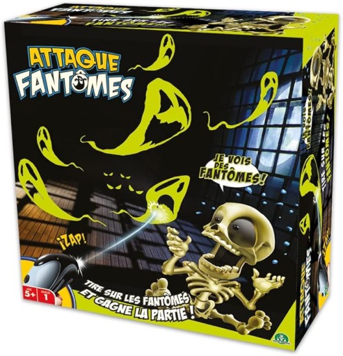 ЭЛЕКТРОННЫЙ ПРОЕКТОР ATTACK FANTOMES С ПРИЗРАКАМИ