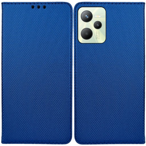 УМНЫЙ МАГНИТНЫЙ ЧЕХОЛ ДЛЯ REALME C35 + СТЕКЛО