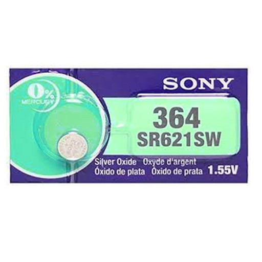 bateria SONY AG1 364 LR621 621 SR621SW 1.55V 1x