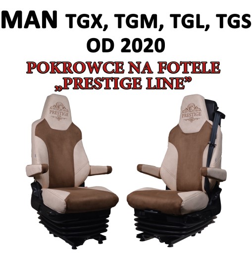 Чехлы на сиденья PRESTIGE LINE MAN с 2020 года.