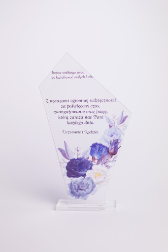 Statuetka dla nauczyciela podziękowanie pamiątka