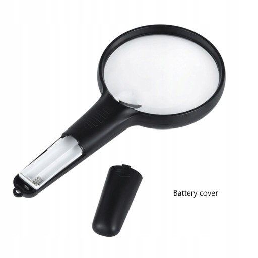 10x/20x HD Handheld lupa z 4led podświetlana lupa
