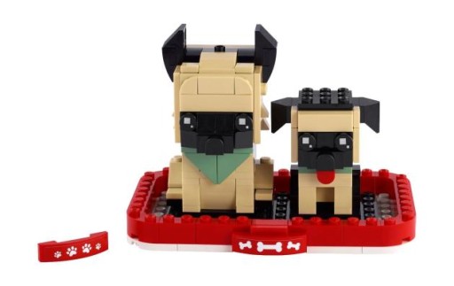 LEGO BrickHeadz Немецкая овчарка 40440