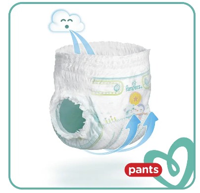 Pampers брюки 3 подгузники 256 подгузников