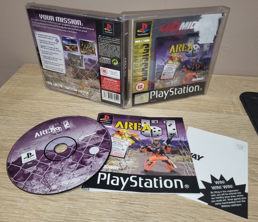 ЗОНА 51 — КОМПЛЕКТ PLAYSTATION 1 PS1