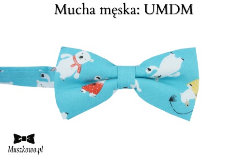 Szelki męskie do spodni z muszką do wyboru turkusowe