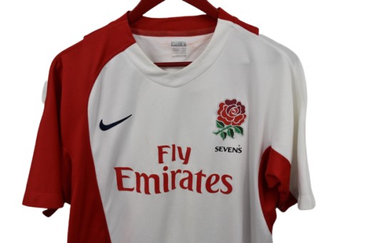 Мужская футболка для регби размера L Nike England England Sevens