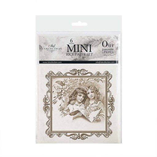 ZESTAW PAPIERÓW RYŻOWYCH ITD RSM058 anioły