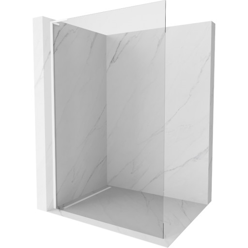 MEXEN KIOTO L ŚCIANKA PRYSZNICOWA WALK-IN 95 x 200 CM BIAŁA szkło 8 mm