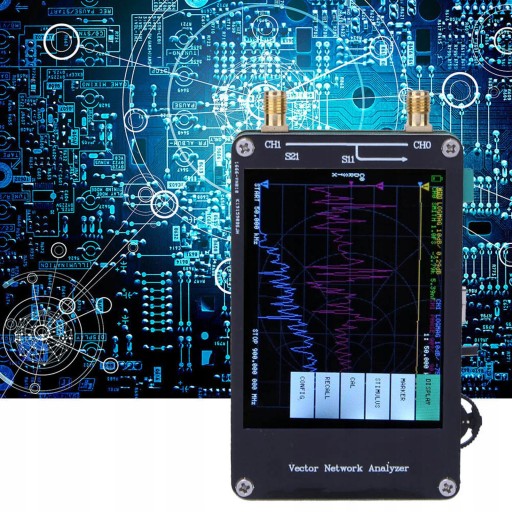 NanoVNA 50 кГц ~ 900 МГц 2,8-дюймовый NanoVNA