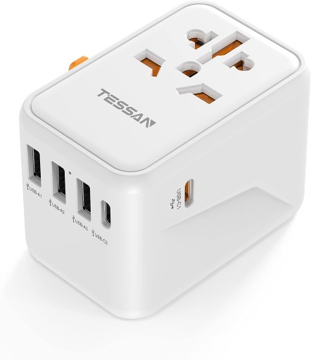 TESSAN Uniwersalny adapter podróżny