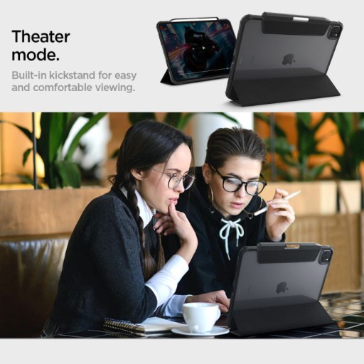 Spigen Ultra Hybrid Pro — чехол для iPad Pro 11 (M4, 2024 г.) (черный)