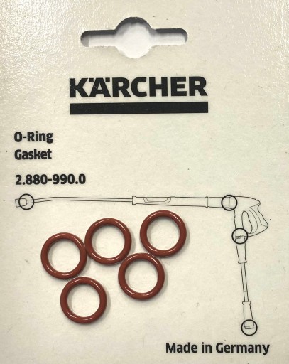 5 комплектов уплотнительных колец Karcher