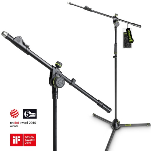 GRAVITY MS 4322 B ВЫСОТА МИКРОФОННОЙ СТОЙКИ 169см