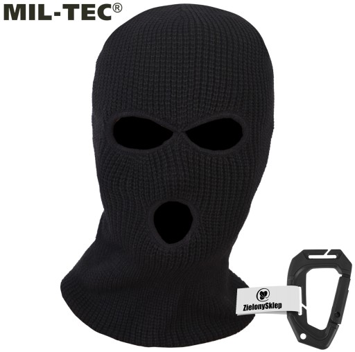 ЗИМНЯЯ БАЛАКЛАВА ТЕПЛАЯ ЛЫЖНАЯ ШАПКА MIL-TEC BALACLAVA ВОЕННАЯ ЛЫЖНАЯ ШАПКА