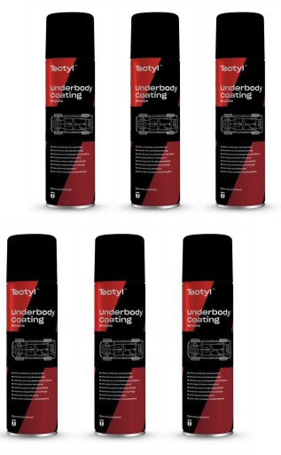 Tectyl Undrebody Coating /Bodysafe 6x 500ml ochrona podwozia