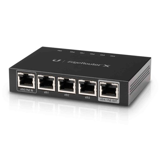 Маршрутизатор Ubiquiti EdgeМаршрутизатор ER-X ER-X-EU ER X EDGE СТАБИЛЬНЫЙ МАРШРУТИЗАТОР С VLAN