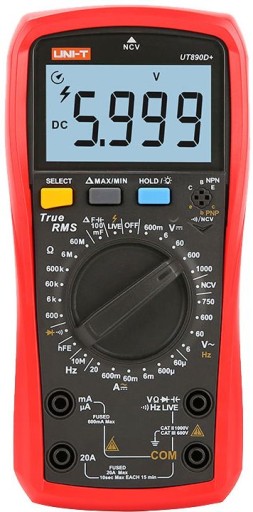 Универсальный счетчик 6000, Uni-T UT890D+
