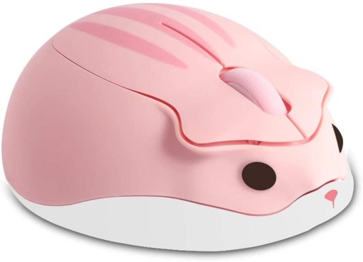 Беспроводная мышь 1200DPI 2,4 ГГц Pink Hamster