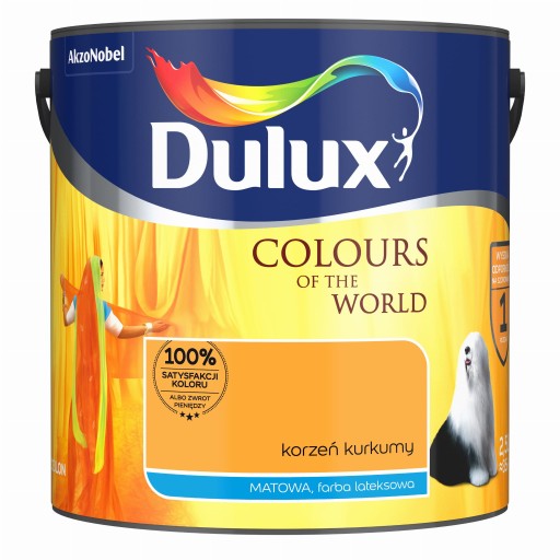 DULUX COLORS OF THE WORLD 2,5л - Корень куркумы