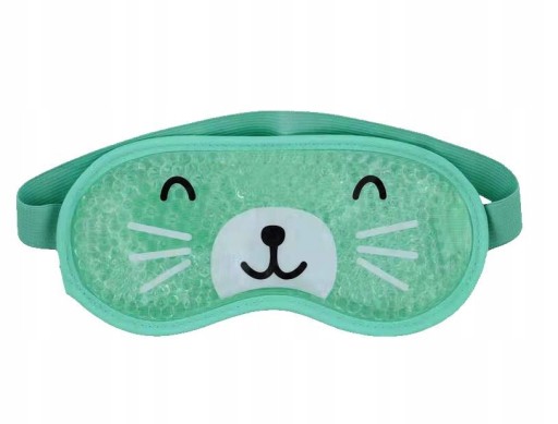 МАСКА ДЛЯ СНА EYEPADAD РЕЛАКСАЦИЯ СНА кошка КОТЕНОК ГЕЛЬ OLDMAN COOLING