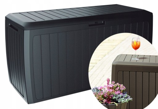 SKRZYNIA OGRODOWA Prosperplast [280L] TARAS BALKON