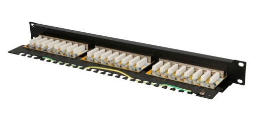 Патчпанель EXTRALINK 24 порта CAT6 STP V2