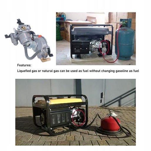 Комплект карбюратора двигателя 2-3KW 168F 6,5 л.с. для