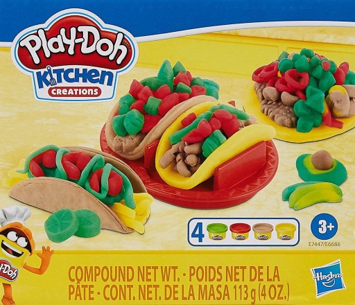 НАБОР PLAY-DOH ТОРТ МИНИ ТОРТИЛЬЯ ТАКОС