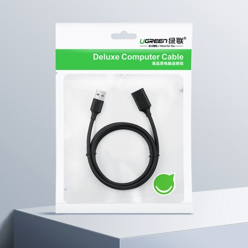 КАБЕЛЬ UGREEN HUB УДЛИНИТЕЛЬ USB 2.0 0,5 М ПРОЧНЫЙ