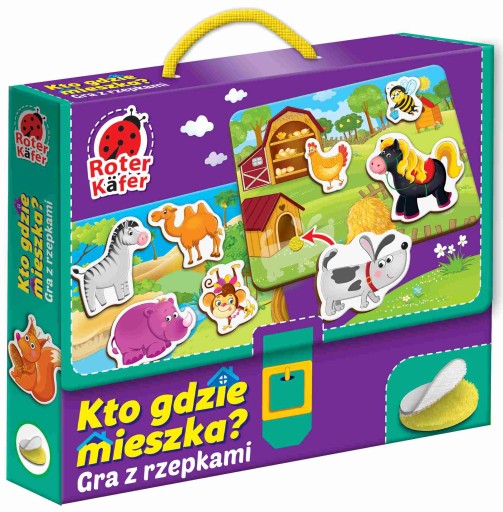 ИГРА на липучке КТО ГДЕ ЖИВЕТ? ОБРАЗОВАТЕЛЬНАЯ ИГРА