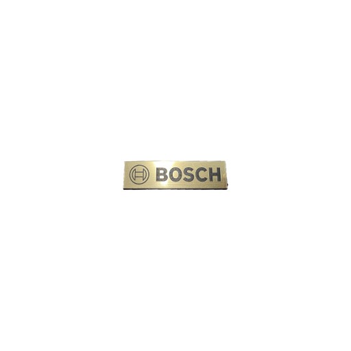 Наклейка BOSCH Logo Emblem золотистая 74х20мм