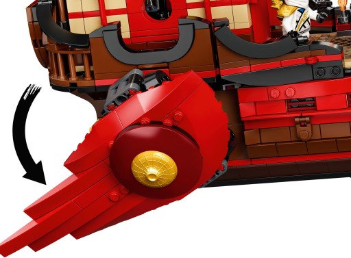 LEGO NINJAGO 71705 ЖЕМЧУЖНЫЙ КОРАБЛЬ ЛОДКА ЛОДКА