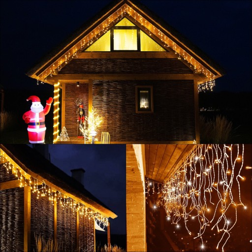 SOPLE 500LED НАРУЖНЫЕ ЛАМПЫ ТОЛЩИНОЙ 22,5М, ВСПЫШКА-ЗАНАВЕСКА, ГИРЛЯНДИЯ