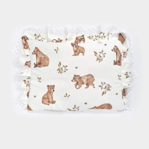 Постельное белье BAMBOO с рюшами и кружевом для гондольной коляски BAMBOO BLANKET