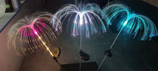 2 ШТ. ГИРЛАНДНАЯ САДОВАЯ ЛАМПА СОЛНЕЧНАЯ ЛАМПА JEDDUS