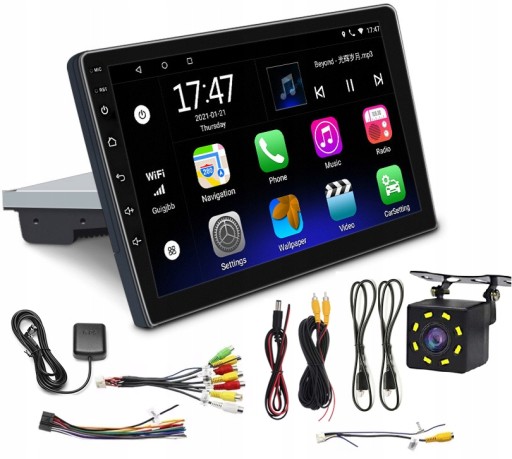 АВТОМОБИЛЬНЫЙ РАДИО 1 DIN ANDROID 12 GPS-КАМЕРА 2/32