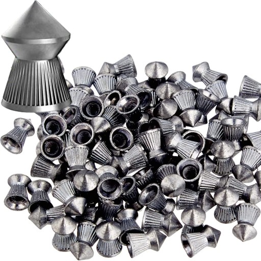 Пули для пневматического оружия 4,5 мм UMAREX Cobra Pointed Ribbed Hammer 500 шт.