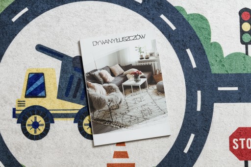DZIECIĘCY DYWAN DO PRANIA GUMA 80x150 ULICZKI #I167