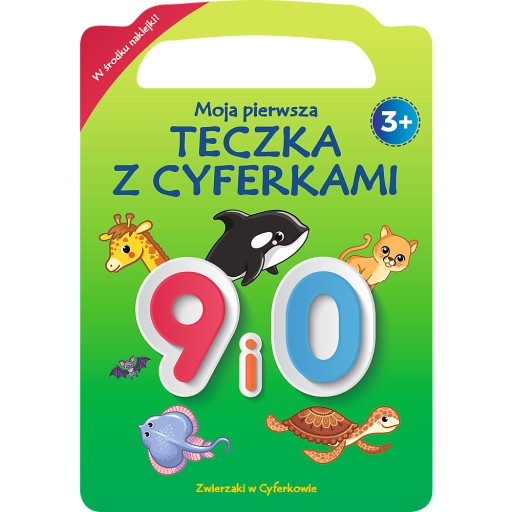TREFL KOLOROWANKA PIERWSZA TECZKA Z CYFERKAMI 9, 0