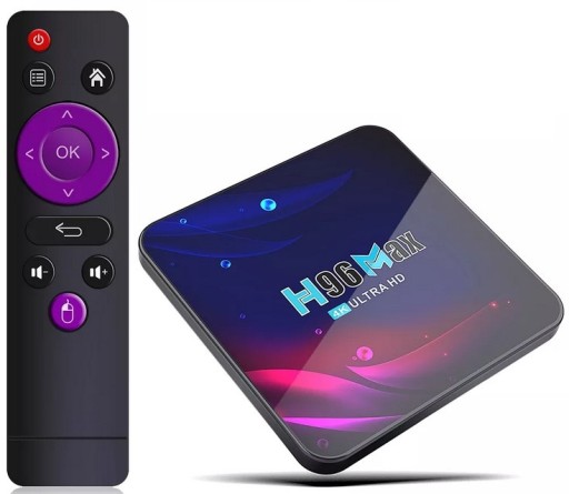 Smart TV BOX H96 MAX ULTRA HD 4K 4 64 ГБ ANDROID 11 НАСТРОЙКИ NETFLIX