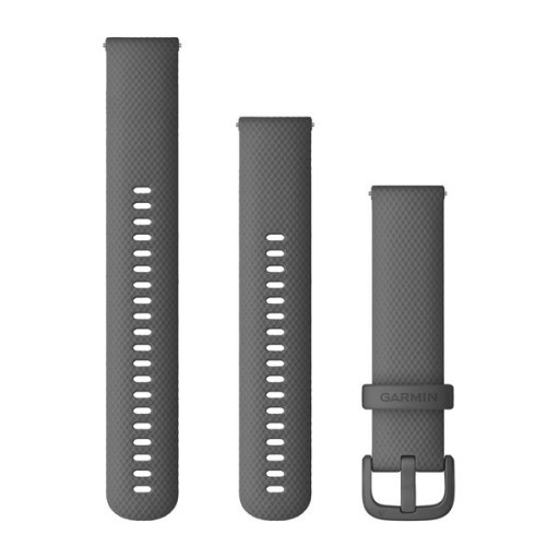 Garmin Paski Quick Release 20mm - Ciemnoszary, 010-13021-00