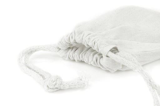 Авоська из ЭКО хлопка, белая, 20х25см, 220г