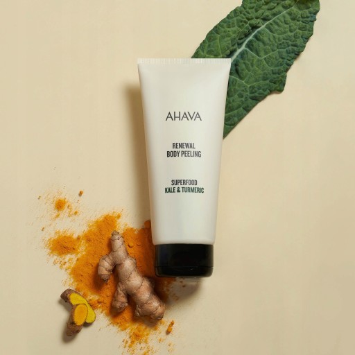 AHAVA Renewal Body Peeling Kale & Turmeric - Peeling do Ciała 200ml