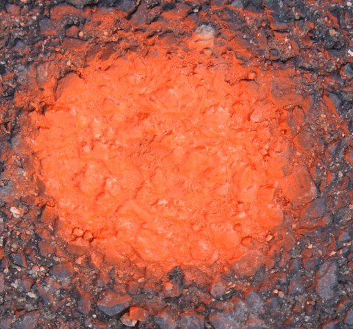12x Farba geodezyjna SOPPEC TRACK MARKER 500ml fluorescencyjna POMARAŃCZOWY